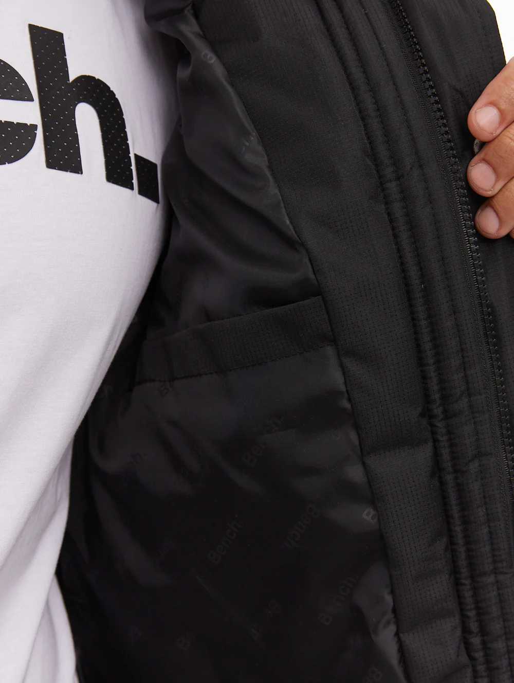 Tillor Hooded Parka - Black - Image 4