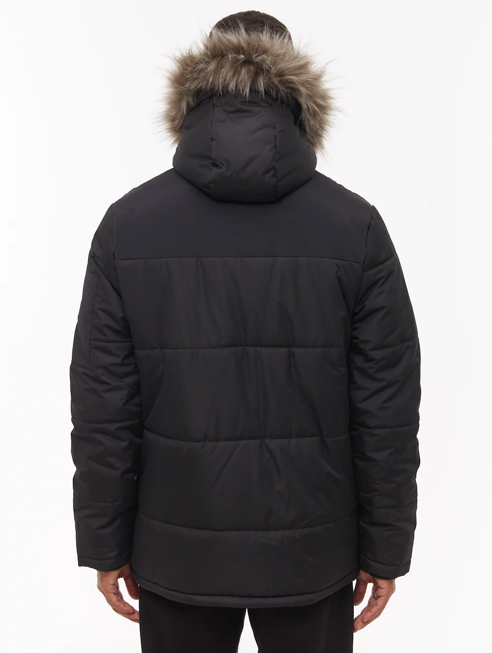 Tillor Hooded Parka - Black - Image 5