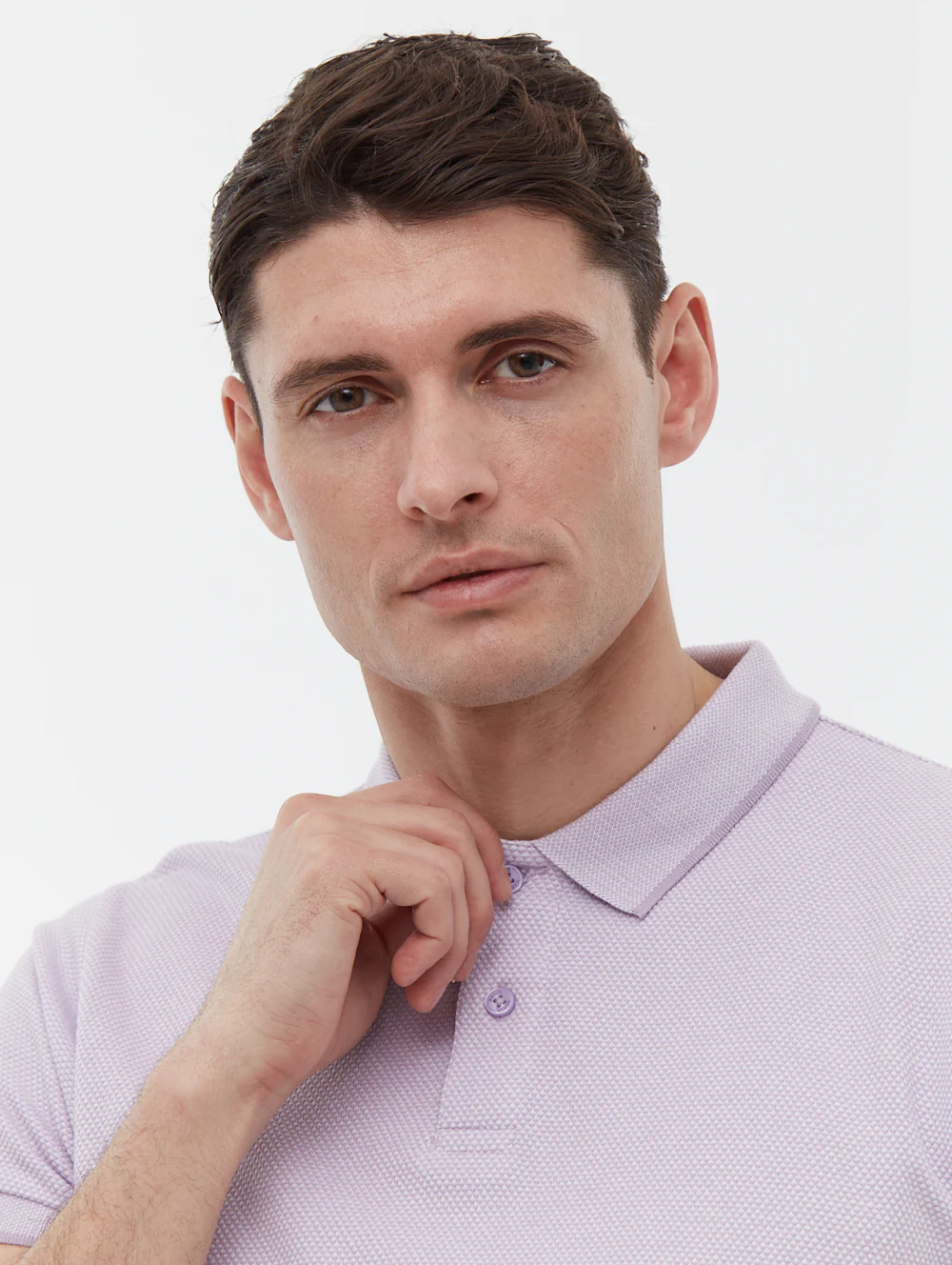 Tucin Polo Shirt - Purple - Image 3