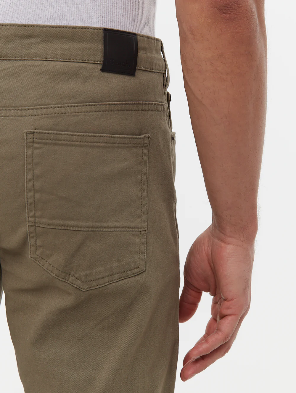 Twillum 5-Pocket Chino Pants - Green - Image 3