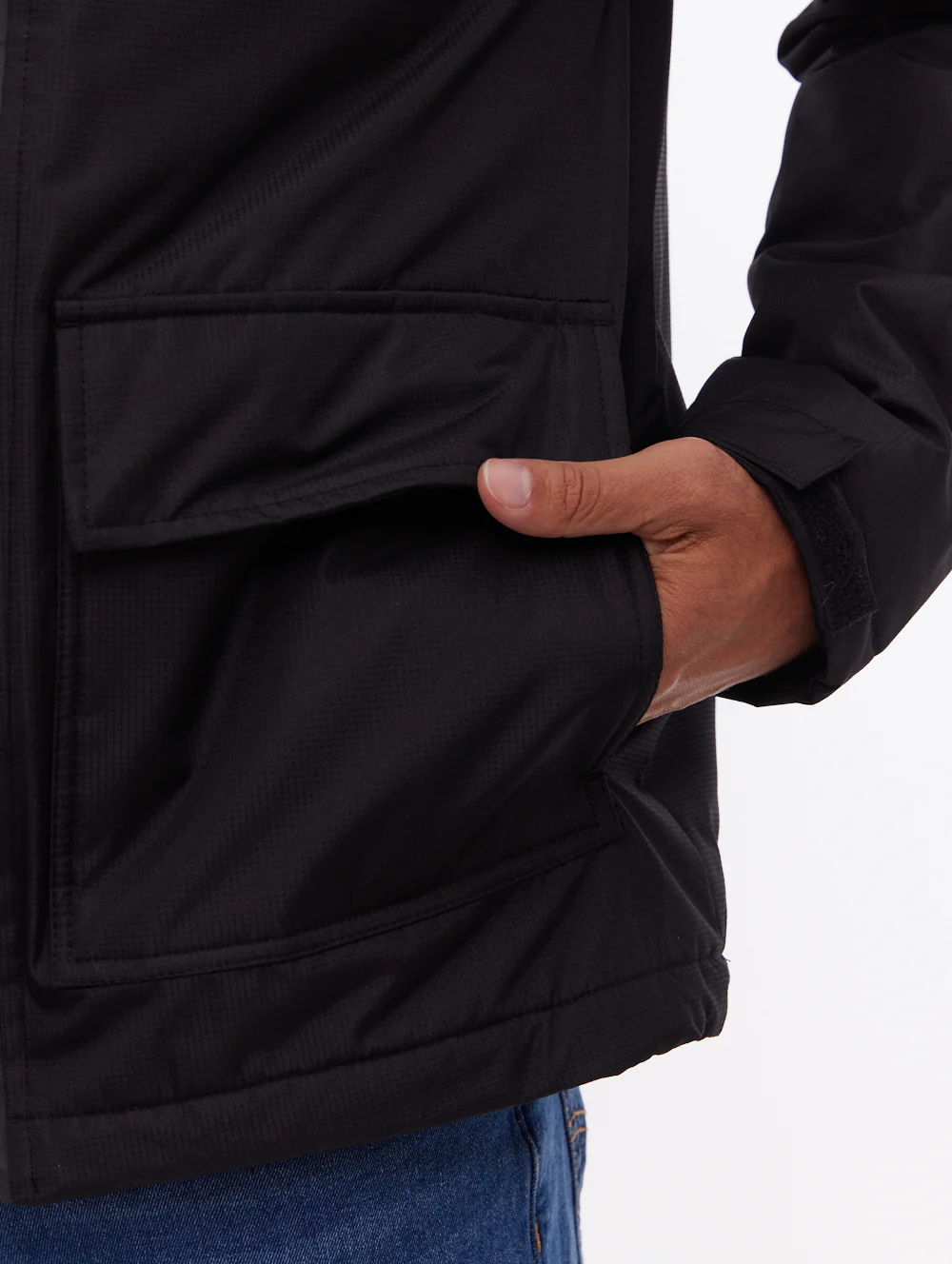 Valana Hooded Jacket - Black - Image 5
