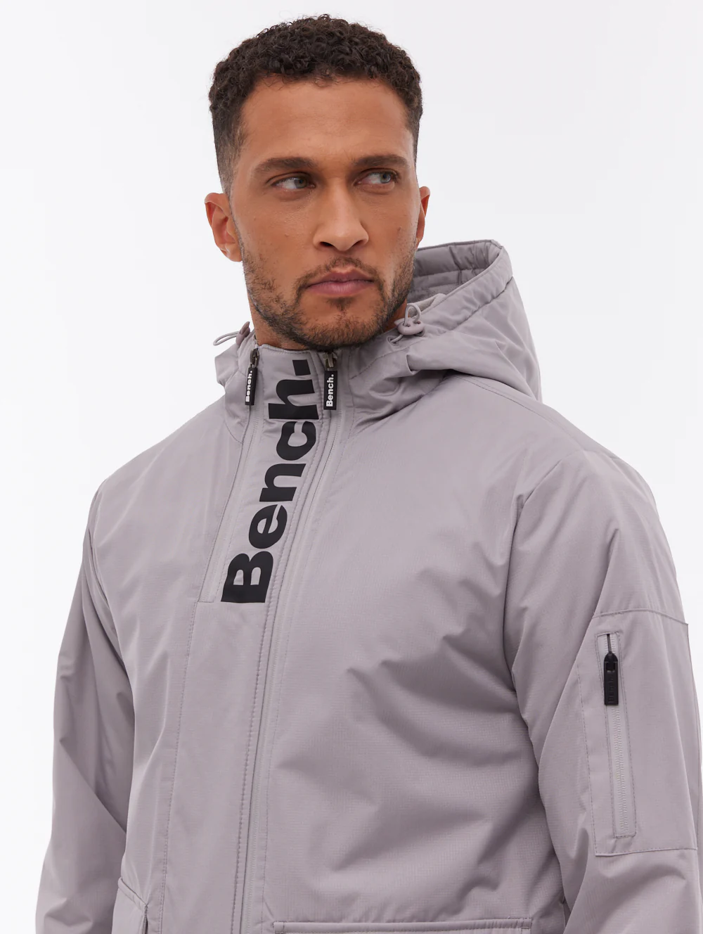 Valana Hooded Jacket - Grey - Image 3