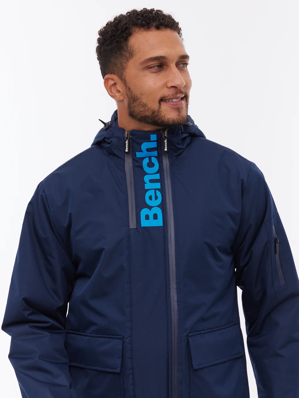 Valana Hooded Jacket - Blue - Image 2