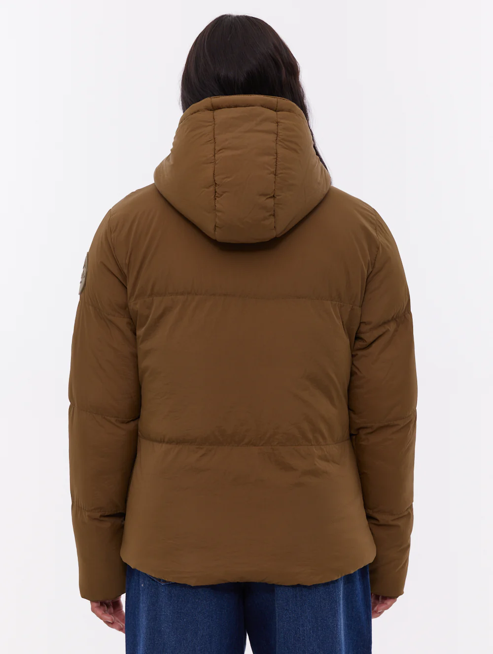 Willah Hooded Puffer Jacket - Green - Image 3