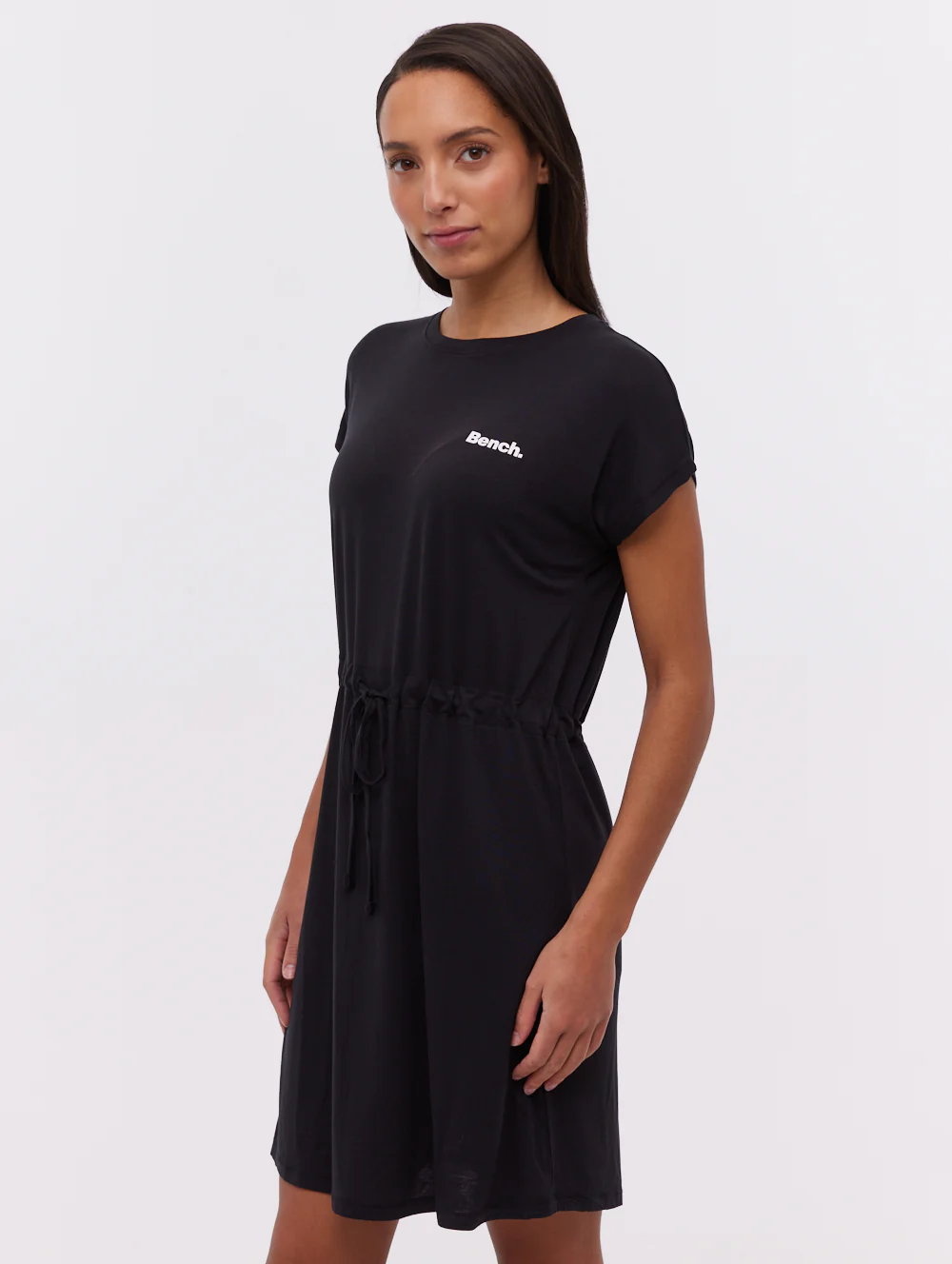 Zaina T-Shirt Midi Dress - Black - Image 4