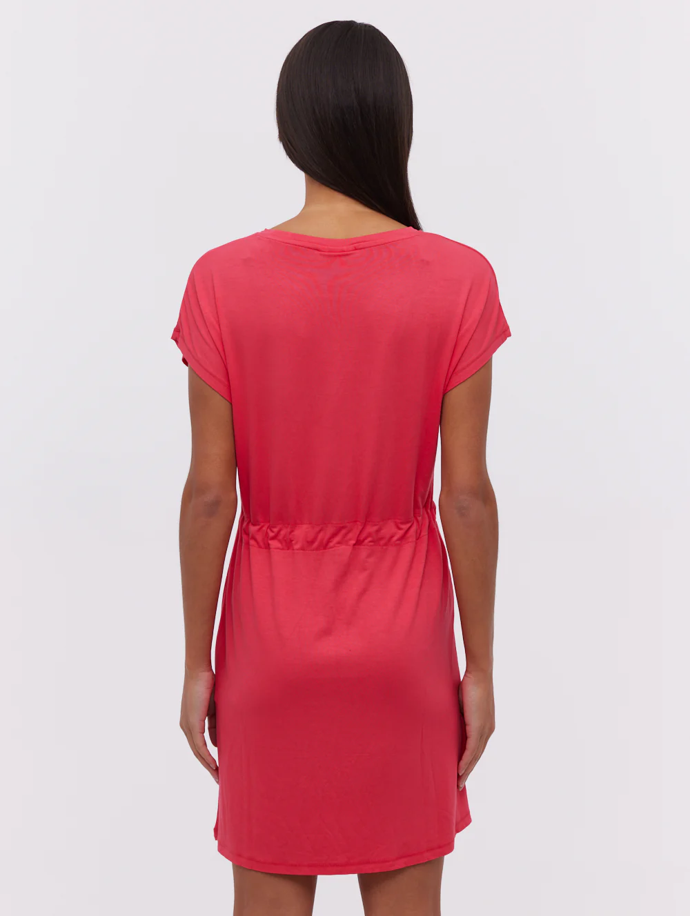 Zaina T-Shirt Midi Dress - Pink - Image 5
